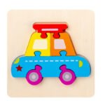 Creative Children's Wooden Thickened Jigsaw Puzzle Toy - Image 6