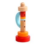 Wooden Children's Trumpet Orff Musical Instrument Toy Gift - Image 3
