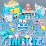 Children'S Ambulance Play House Injection Little Doctor Toy Set Toolbox Boy Girl Medical Kit Stethoscope - Image 7