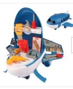 Children'S Play House Kitchen Toy Simulation Tableware Supermarket Makeup Tool Doctor Airplane Model Two-In-One Set - Image 5