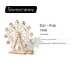 WUDE3d Puzzle Three-Dimensional Jigsaw Puzzle Children's Wooden Puzzle Insert Model Creation Set Jigsaw Toy - Image 3