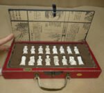 Professional International Chess Game Version Wooden Chess Classic Standard Folding Antique Terracotta Chess Board Game Qenueson - Image 4