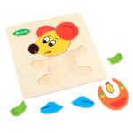Wooden 3D Jigsaw Puzzle Board For Children - Image 2