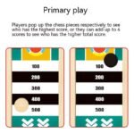 Children's Educational Wooden Playing Chess Desktop Game - Image 7