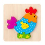 Creative Children's Wooden Thickened Jigsaw Puzzle Toy - Image 3