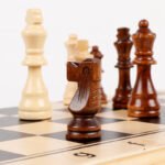 Magnetic chess set folding board board - Image 2