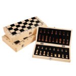 Magnetic chess set folding board board - Image 4