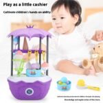 Children Play House Trolley Ice Cream Candy Car Dresser Doctor Toy Kitchen Suit - Image 4