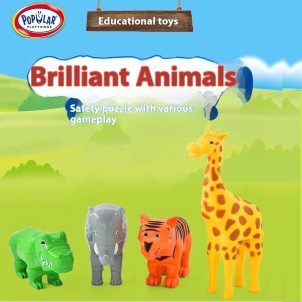 Children's Magnetic Assembling Toy Early Education Perception Magnetic Building Blocks