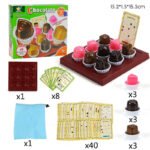Children's Chocolate Chess Game Kindergarten Intelligence Interactive Board Game Early Education Toys - Image 2