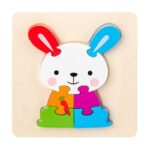 Creative Children's Wooden Thickened Jigsaw Puzzle Toy - Image 2