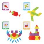 155 pieces wooden shape jigsaw puzzle jigsaw puzzle - Image 3
