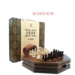 Large Children's Game For Chess With Magnetic Board Chess Pieces - Image 4
