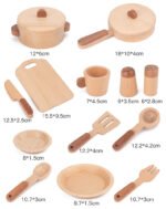 Play House Children's Kitchen Toy Set Combination - Image 6