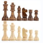 Magnetic Chess Wooden Wooden Checker Board Solid Wood Pieces Folding Chess Board High-end Puzzle Chess Game Entertainment - Image 2