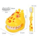 Dental Cast Doctor Dental Cast Accessories Interactive Play House Dentist Suit Toy - Image 8