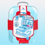 Toy Backpack Storage Box Two-in-one Children Play House Doctor Toy - Image 4