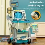 Children's Medical Trolley Doctor Play Educational Toy Suit - Image 2