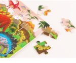 30-piece Wooden Puzzle Animal Dinosaur Children's Jigsaw Puzzle - Image 5