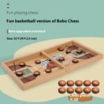 Children's Educational Catapult Desktop Game Playing Chess Toy - Image 8