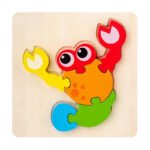 Creative Children's Wooden Thickened Jigsaw Puzzle Toy - Image 9
