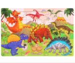 30-piece Wooden Puzzle Animal Dinosaur Children's Jigsaw Puzzle