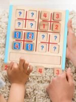 Wooden Sudoku Jiugongge Game Chess Educational Toy - Image 3
