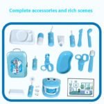 Toy Backpack Storage Box Two-in-one Children Play House Doctor Toy - Image 2